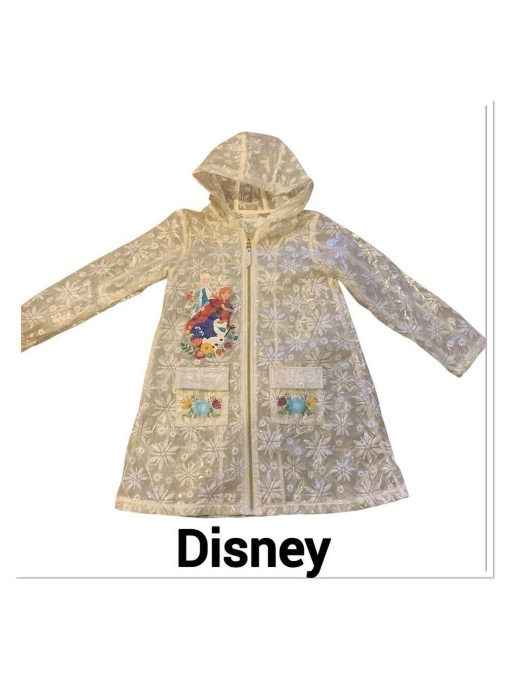 DISNEY Frozen Raincoat size 7/8